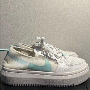 Women's Nike White Low-top Platform Sneakers